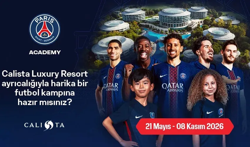 Calista Luxury Resort’ta PSG Academy Programı Başladı