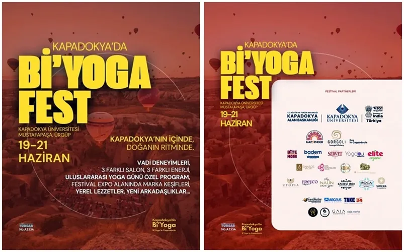 “Kapadokya’da Bi’Yoga Fest” Etkinliği Yaklaşıyor
