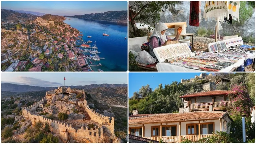 Türkiye’nin Köyleri: Kale Üçağız Köyü (Kaleköy)