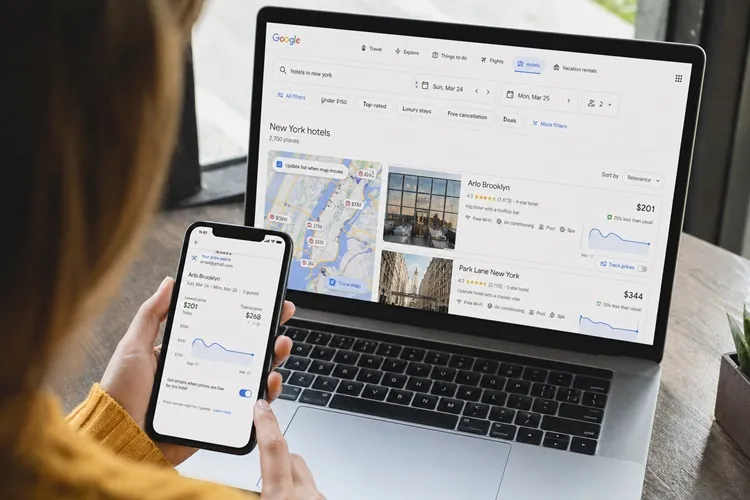 Google, Otel Arama Hizmetine Fiyat Takip Özelliği Ekledi