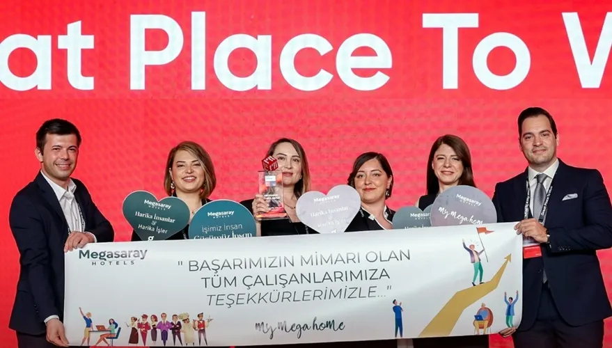 Megasaray Hotels, Great Place to Work Enstitüsü Tarafından Ödüllendirildi