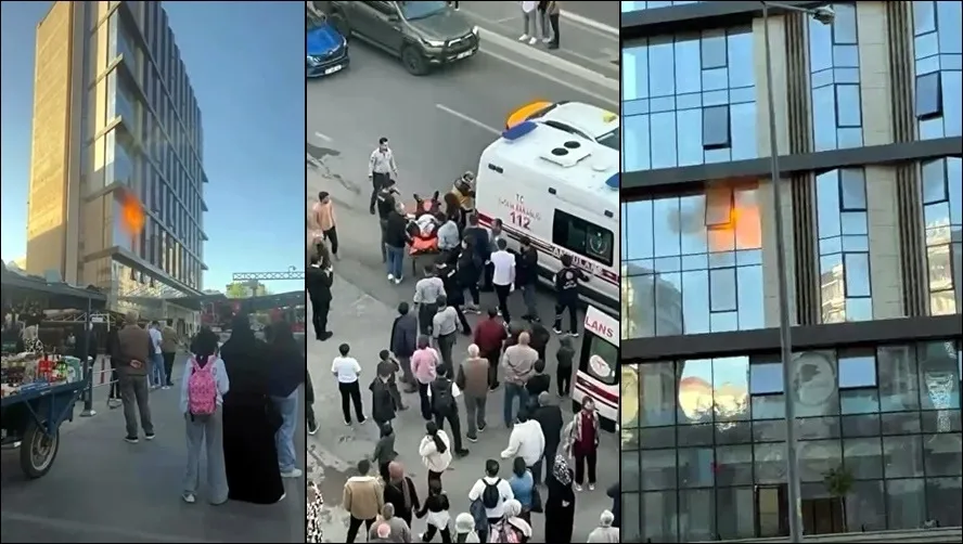 Diyarbakır’daki Otel İnşaatı Yangınında 13 Kişi Etkilendi!